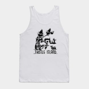 Black and White, Thistle Island Tank Top